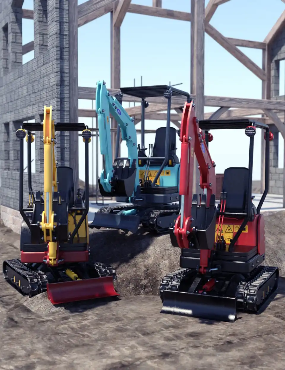 Mini Digger_DAZ3DDL