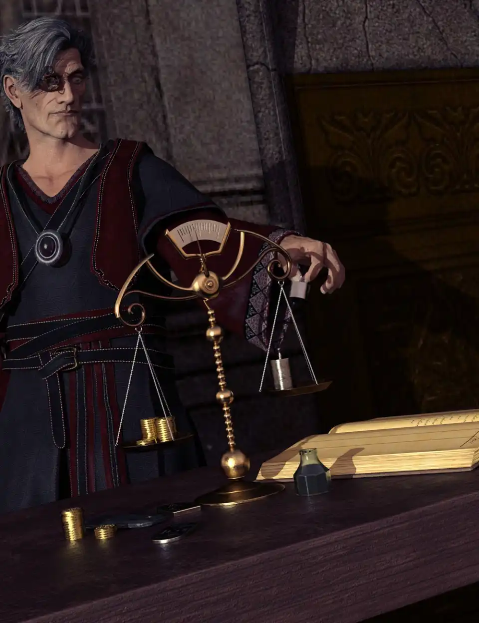 Moneylender Tools_DAZ3D下载站