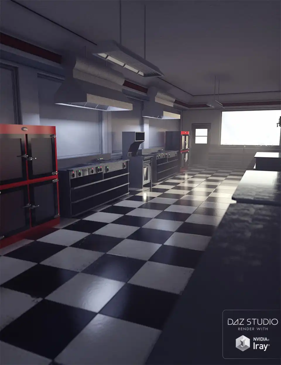 Moonshine Diner Kitchen Accessories_DAZ3D下载站