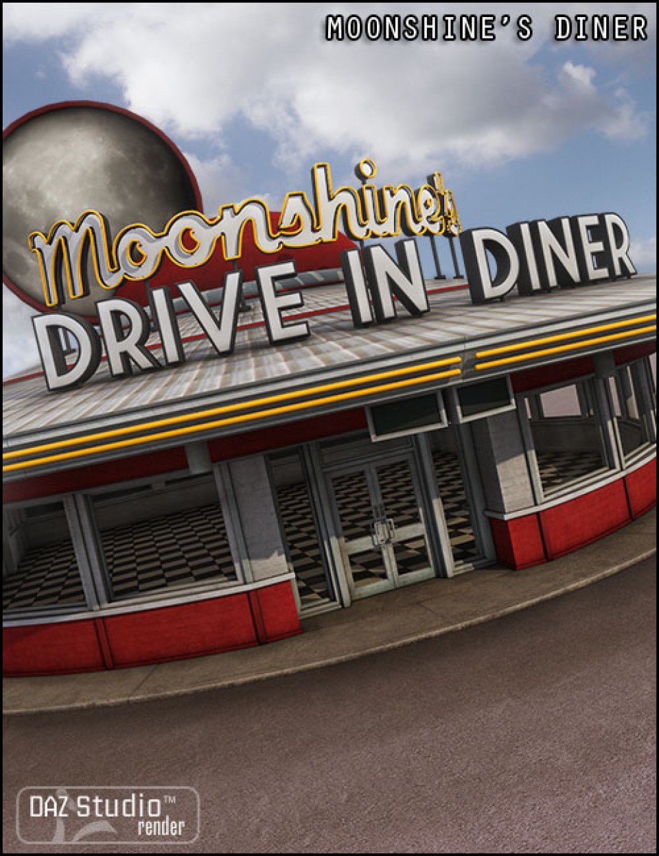 Moonshine’s Diner_DAZ3D下载站
