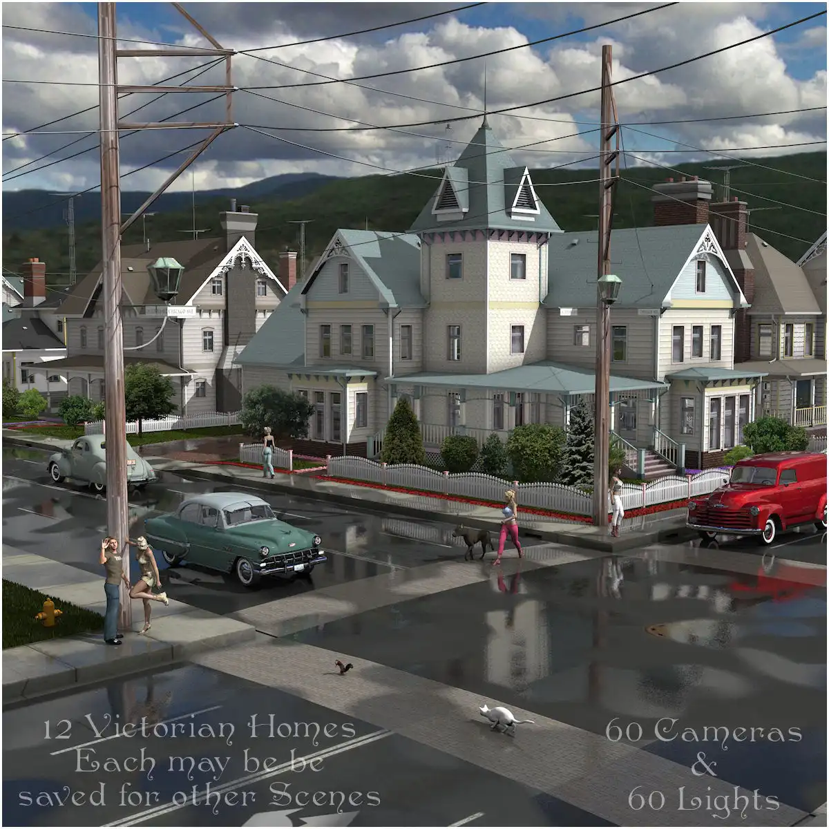 Movie Sets, City Block 19_DAZ3DDL