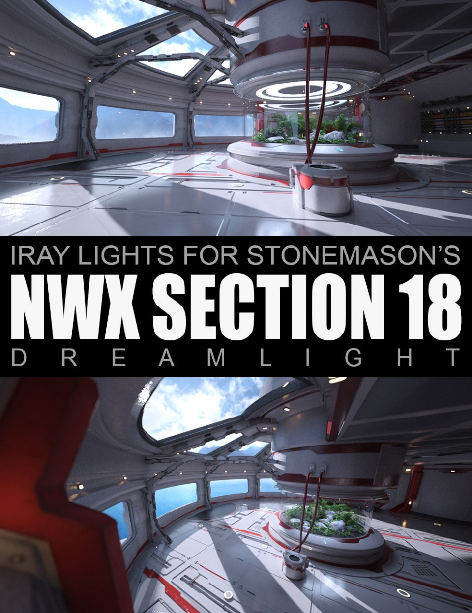 NWX Section 18 Iray Lights_DAZ3D下载站