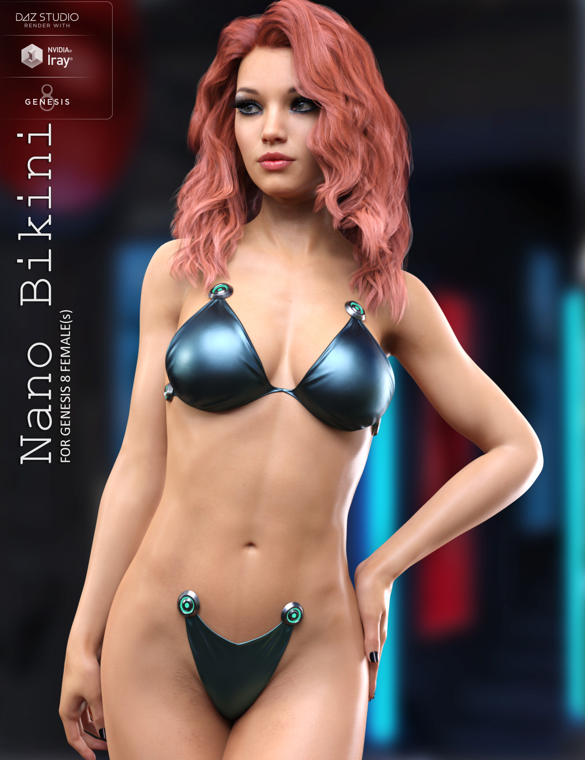 Nano Bikini for Genesis 8 Females_DAZ3D下载站