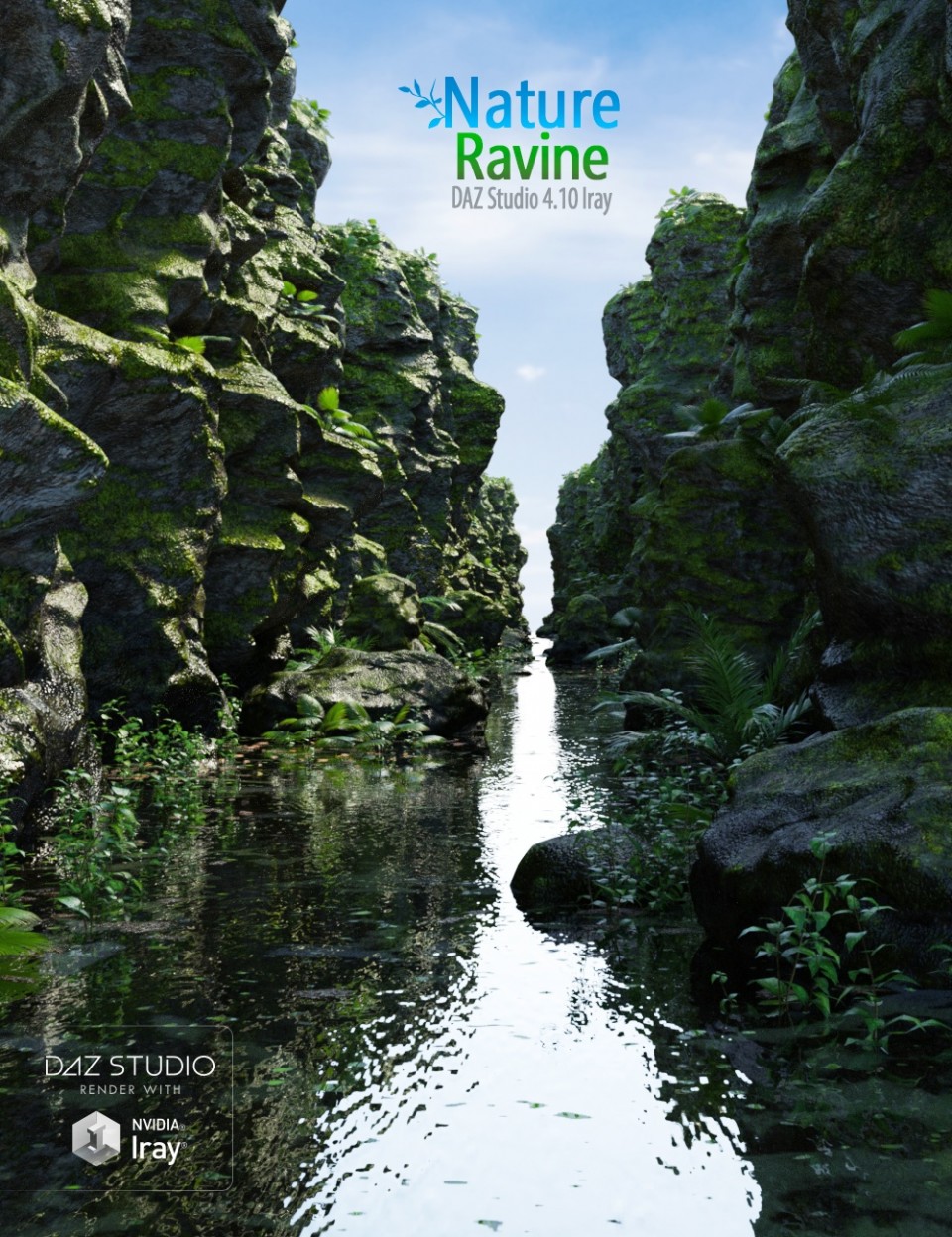 Nature Ravine_DAZ3D下载站