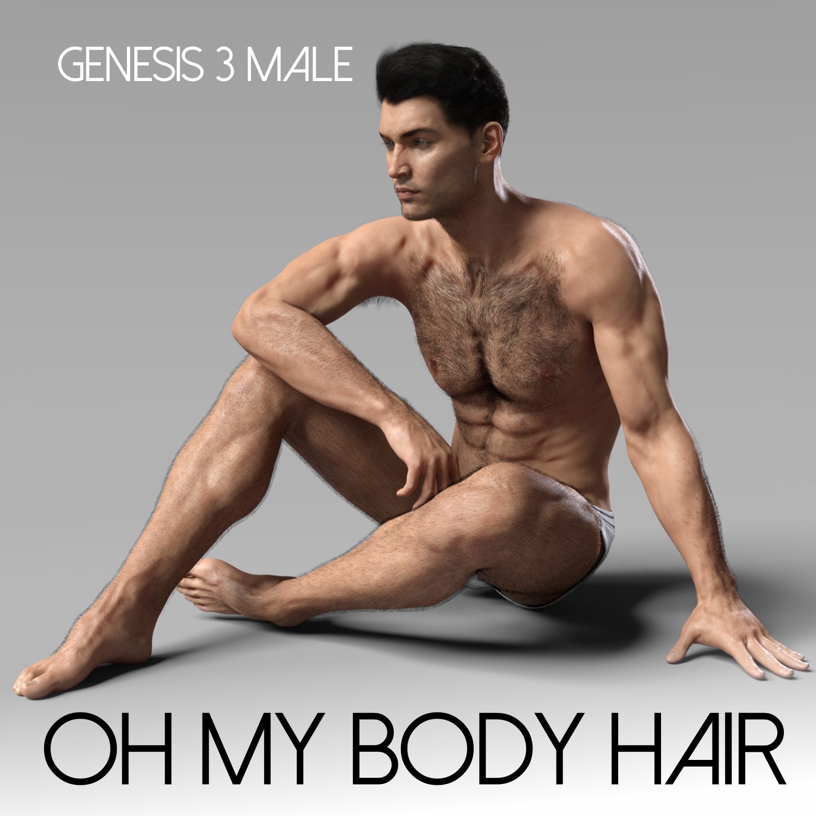 Oh My Body Hair for Genesis 3 Male_DAZ3D下载站