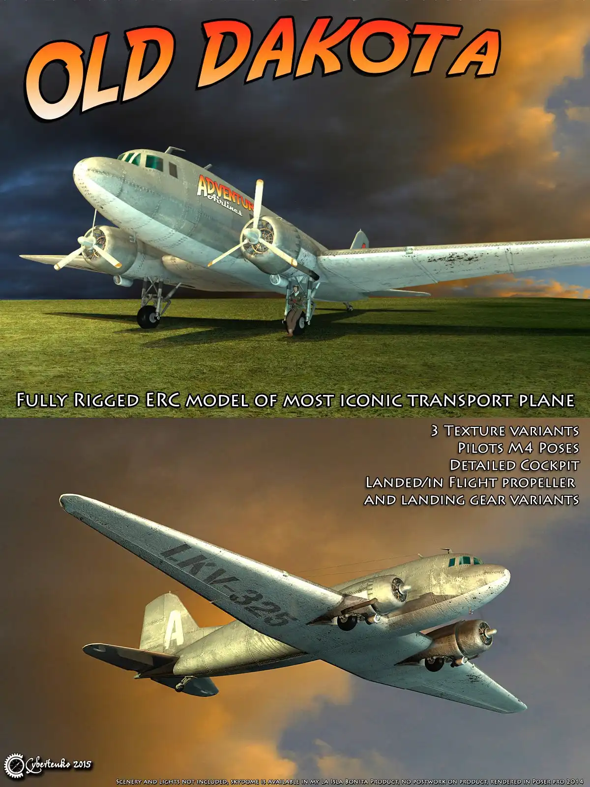 Old Dakota_DAZ3DDL
