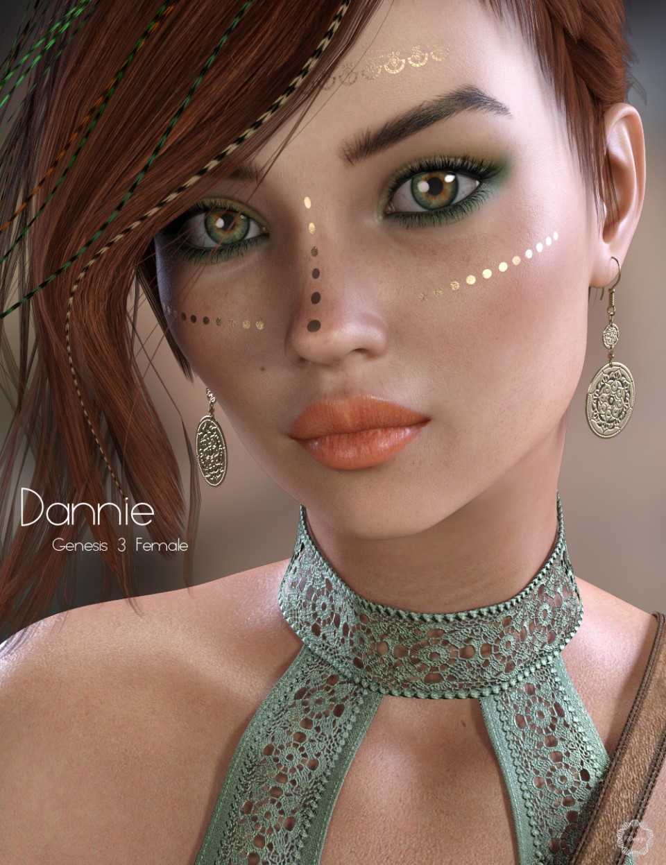 P3D Danny for Genesis 3 and 8 Female_DAZ3DDL