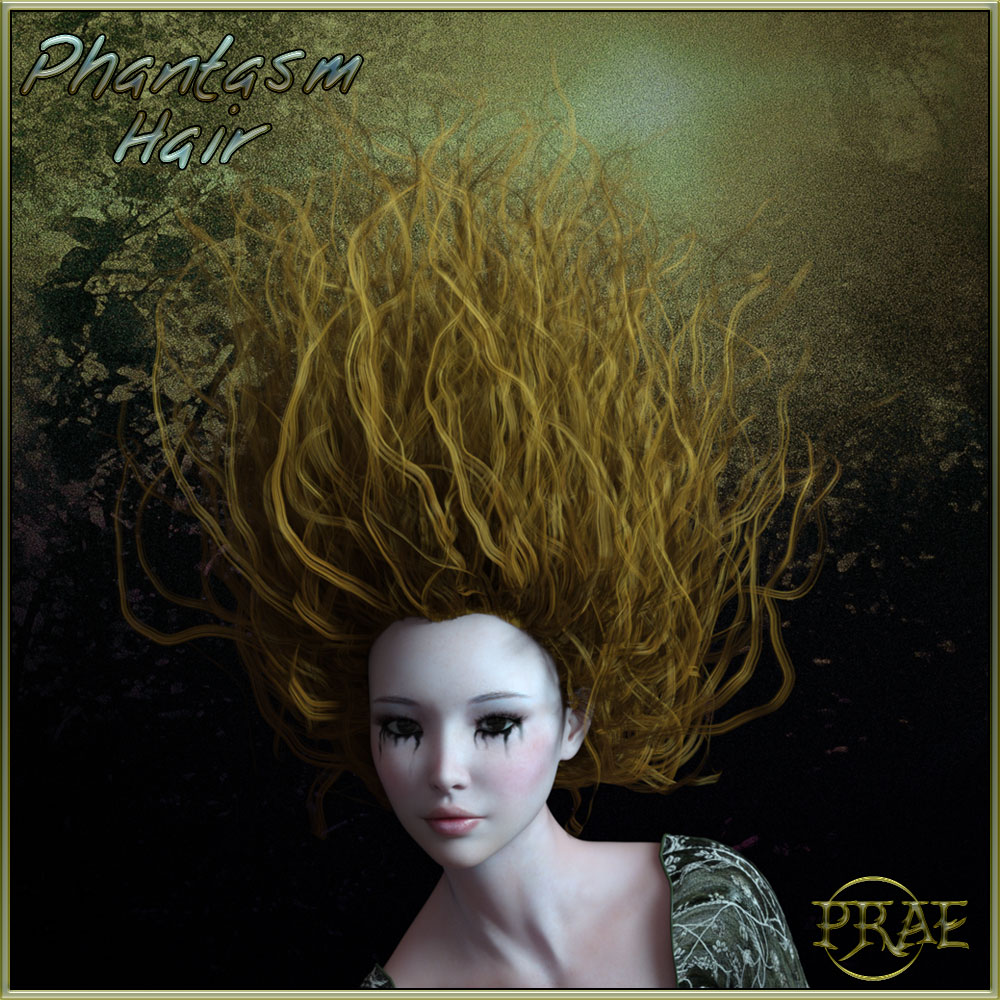 Phantasm Hair For G3_DAZ3D下载站