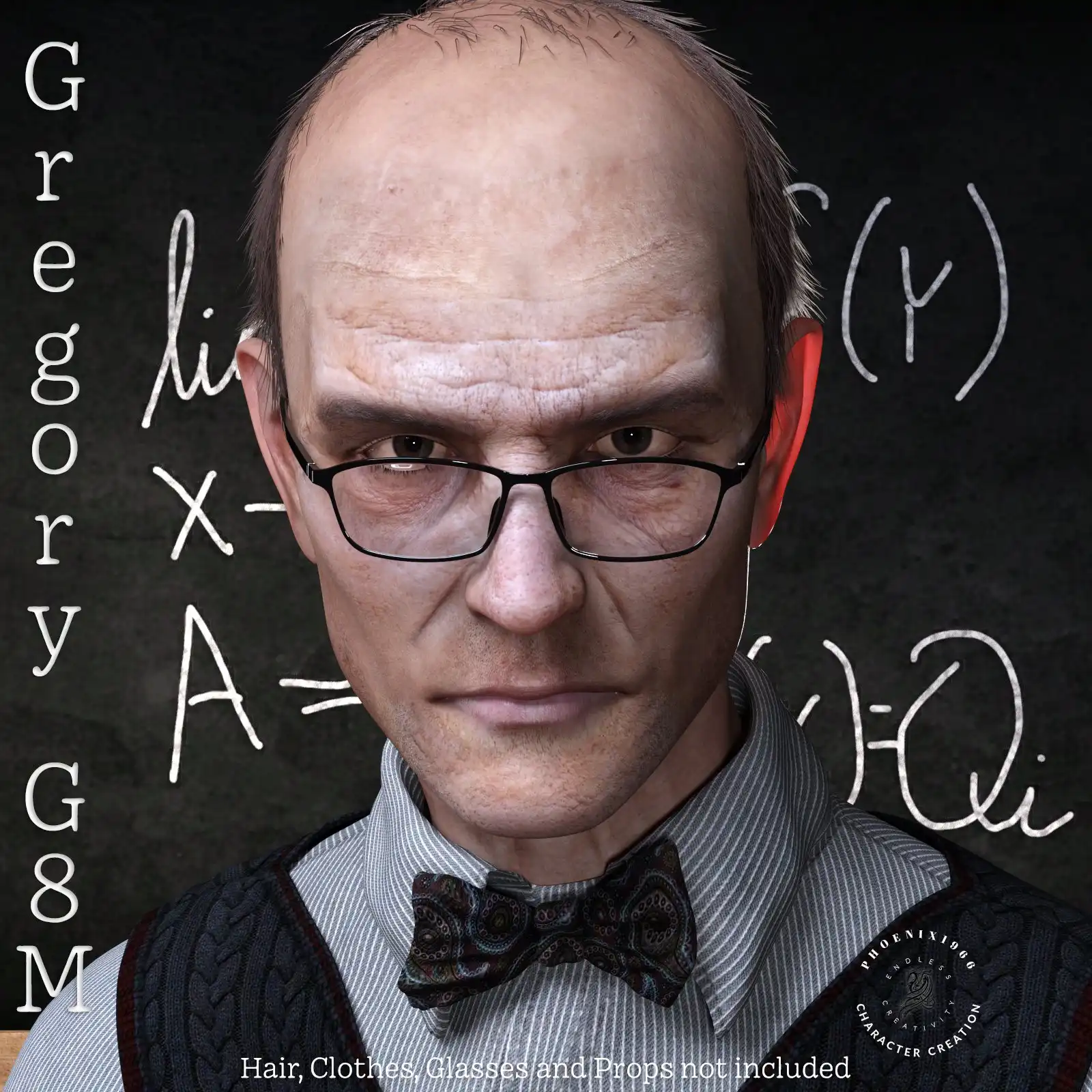 Phx Gregory for Genesis 8 Male_DAZ3DDL