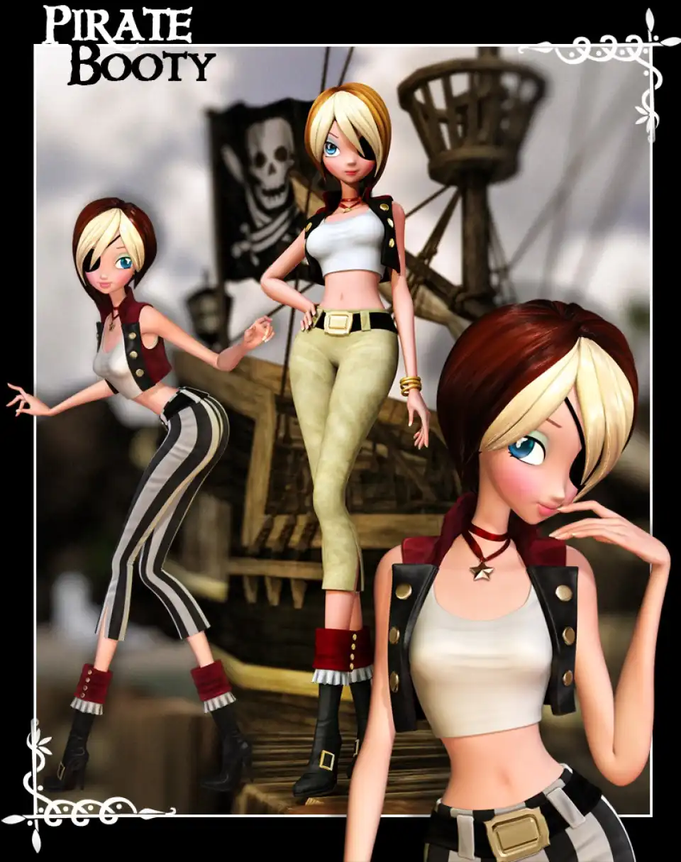 Pirate Booty for Star!_DAZ3DDL