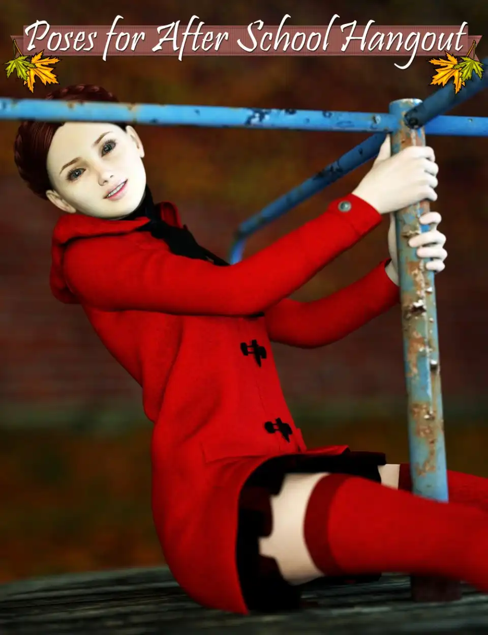 Poses for After School Hangout_DAZ3DDL