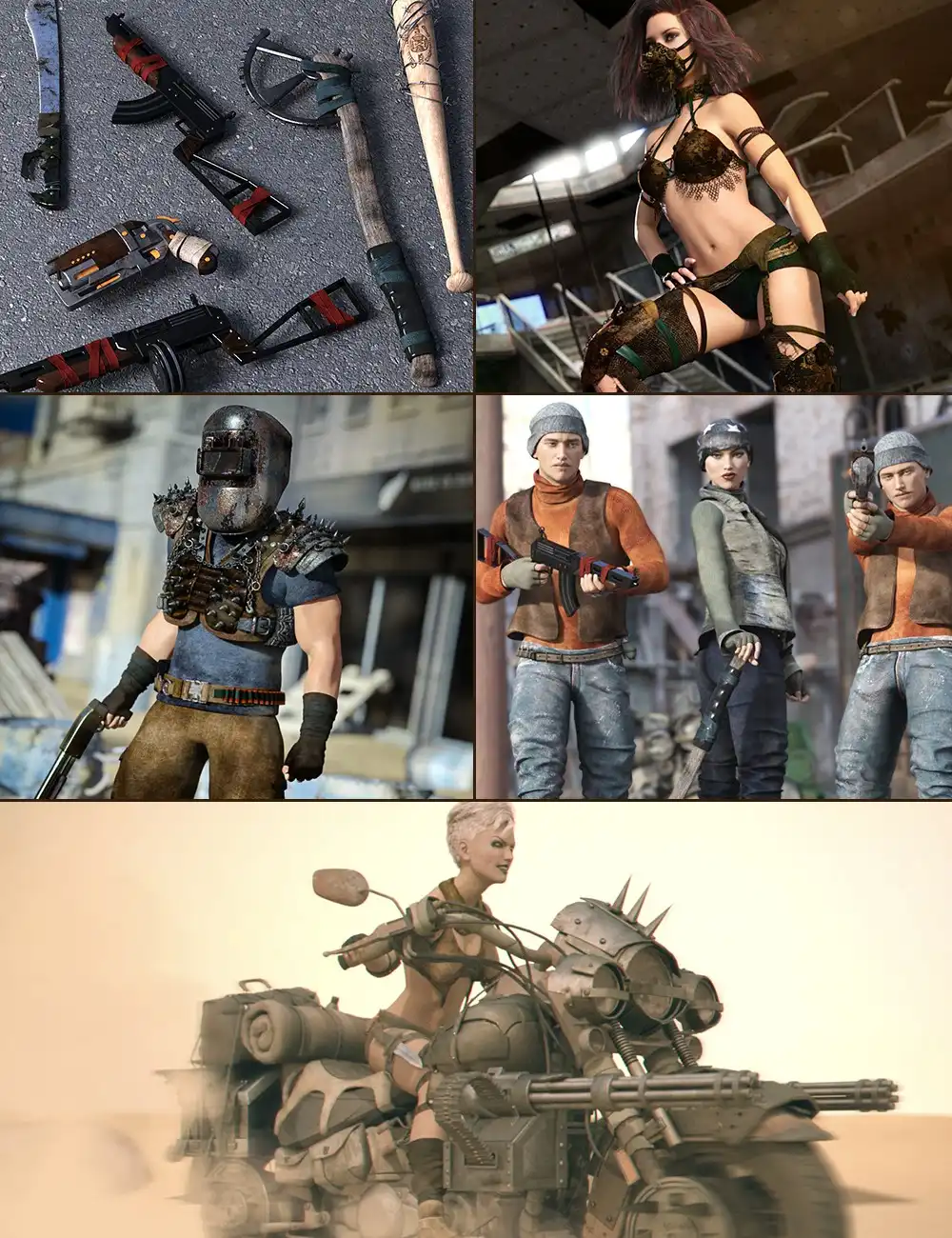 Post Apocalypse Bundle_DAZ3DDL