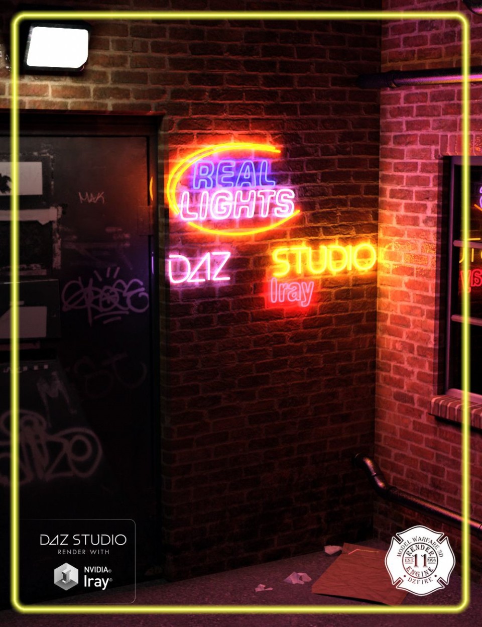 Real Lights for DAZ Studio Iray_DAZ3DDL