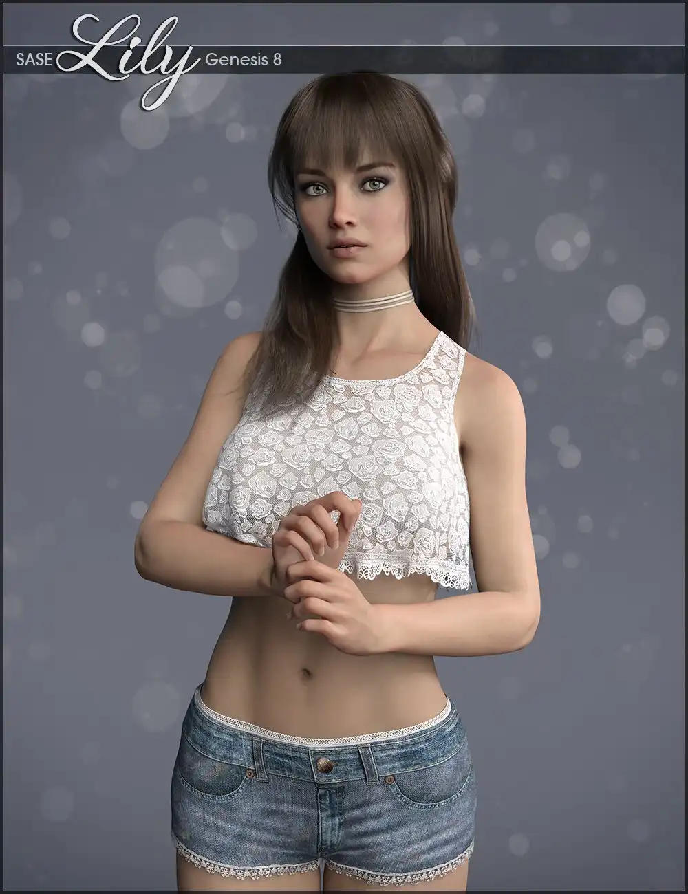 SASE Lily for Genesis 8_DAZ3D下载站