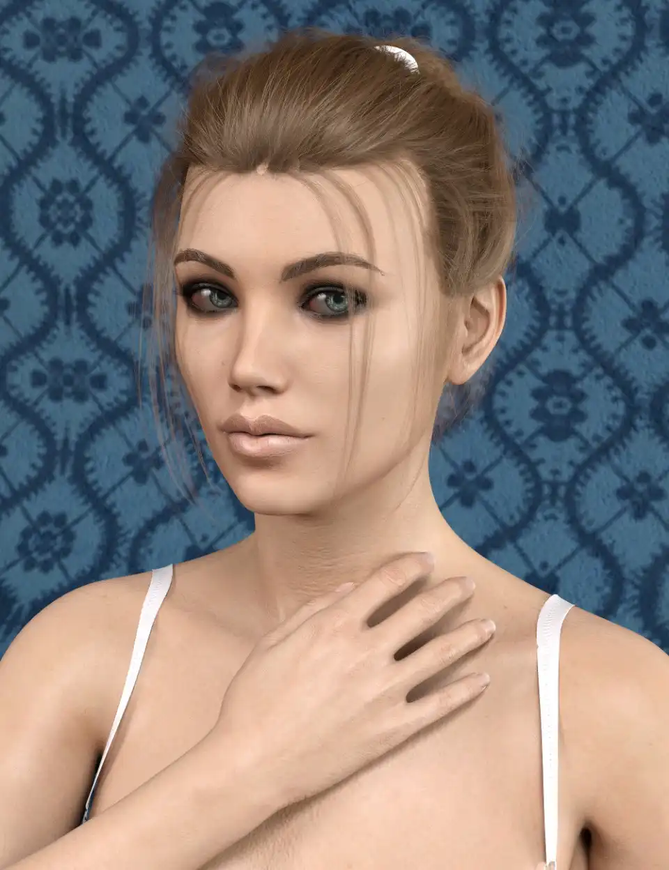 SF Beautiful Skin Iray Genesis 8 Female_DAZ3D下载站