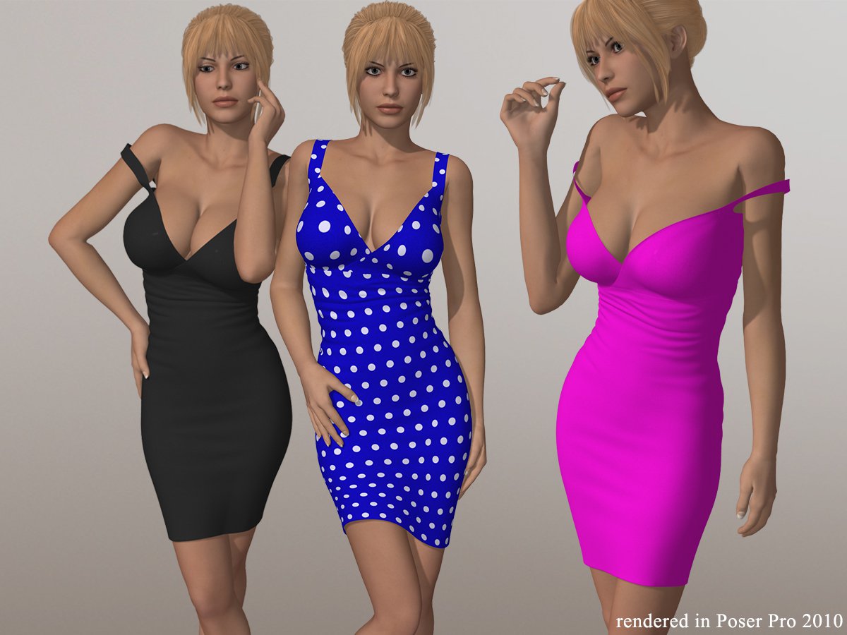 Sexy Dress IV_DAZ3D下载站