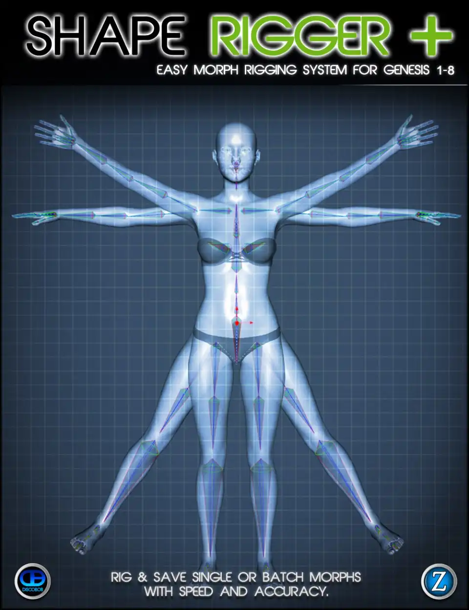 Shape Rigger Plus_DAZ3D下载站