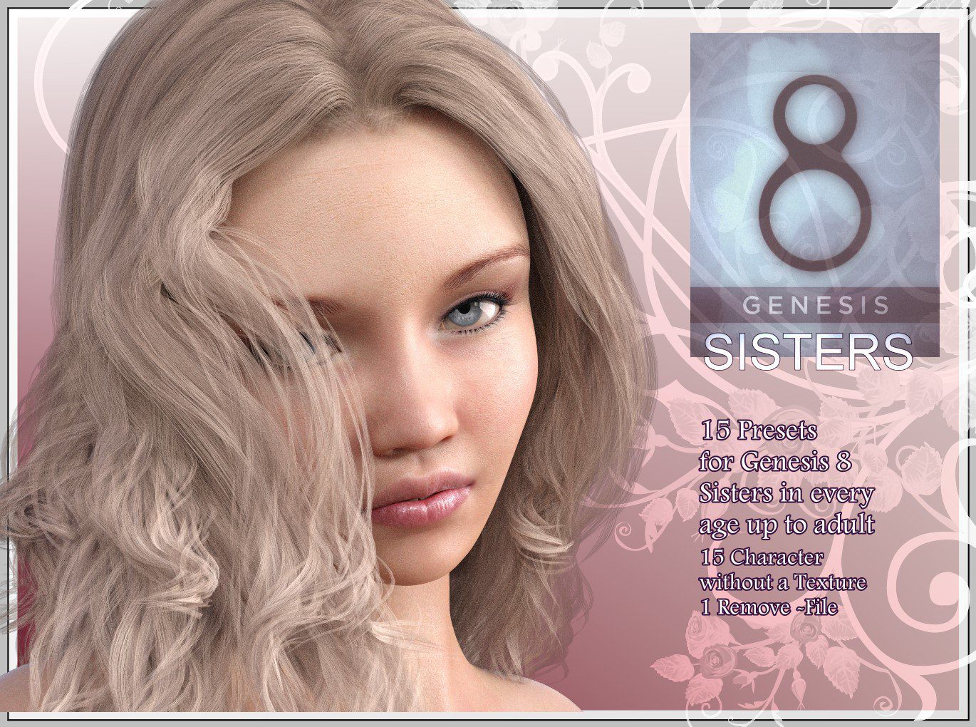 Sisters- Genesis 8 Female_DAZ3D下载站