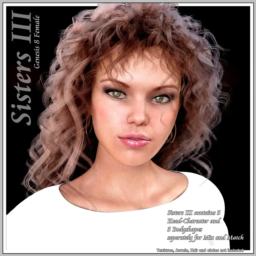 Sisters -III – Genesis 8 Female_DAZ3DDL