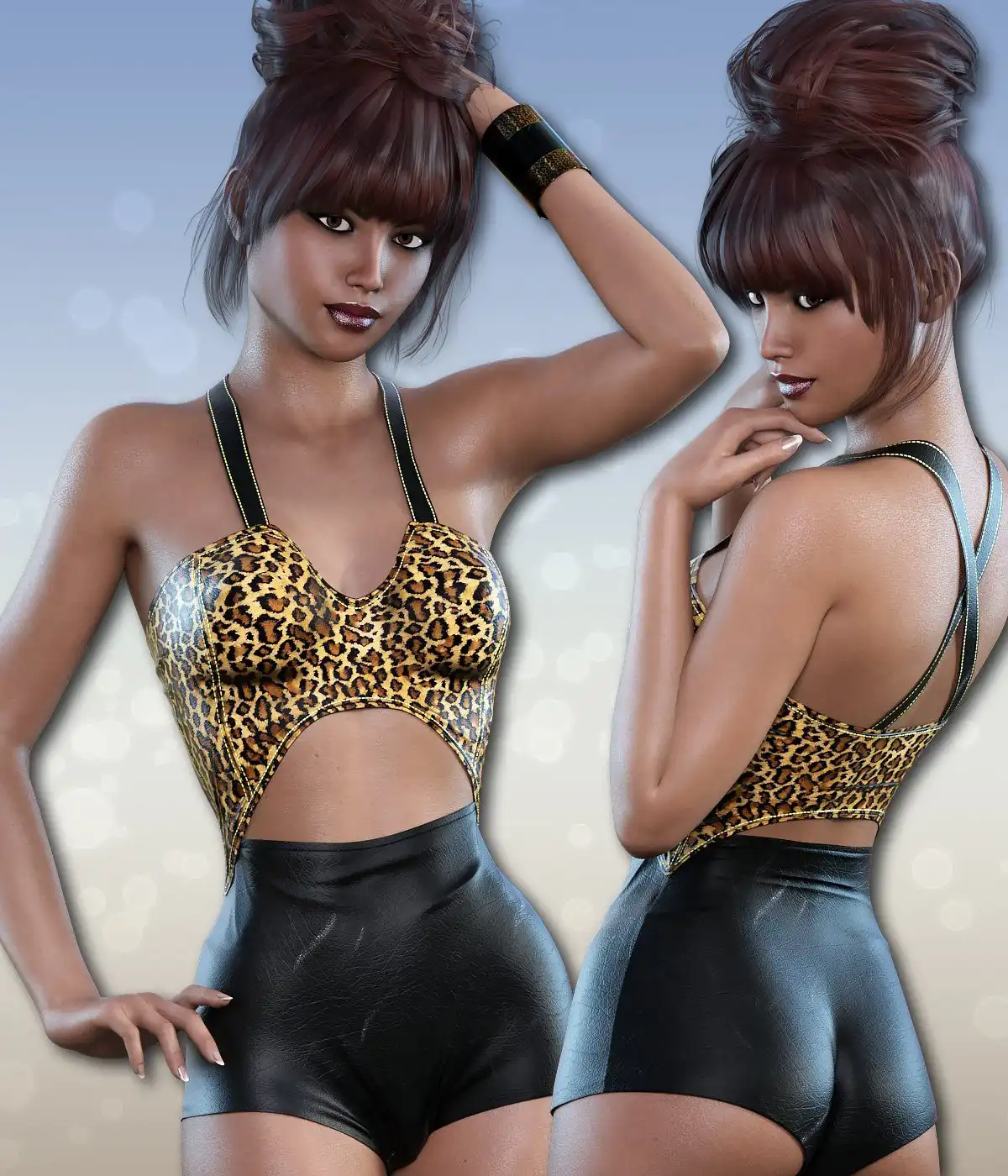 Snuggle for Teddy for Genesis 3 Female(s)_DAZ3D下载站