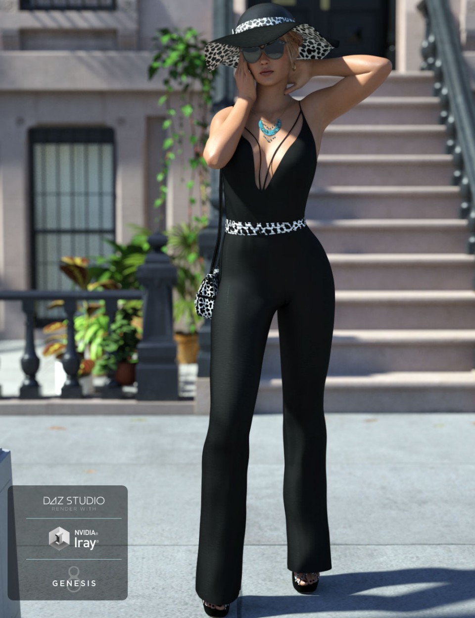 Sophisticated Jeni Outfit for Genesis 8 Female(s)_DAZ3D下载站