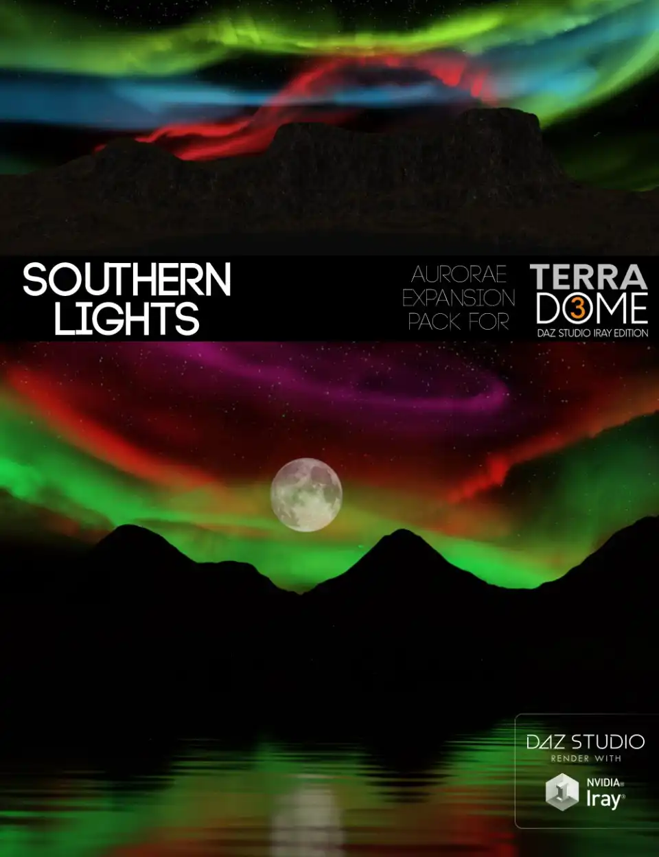 Southern Lights for TerraDome3_DAZ3DDL
