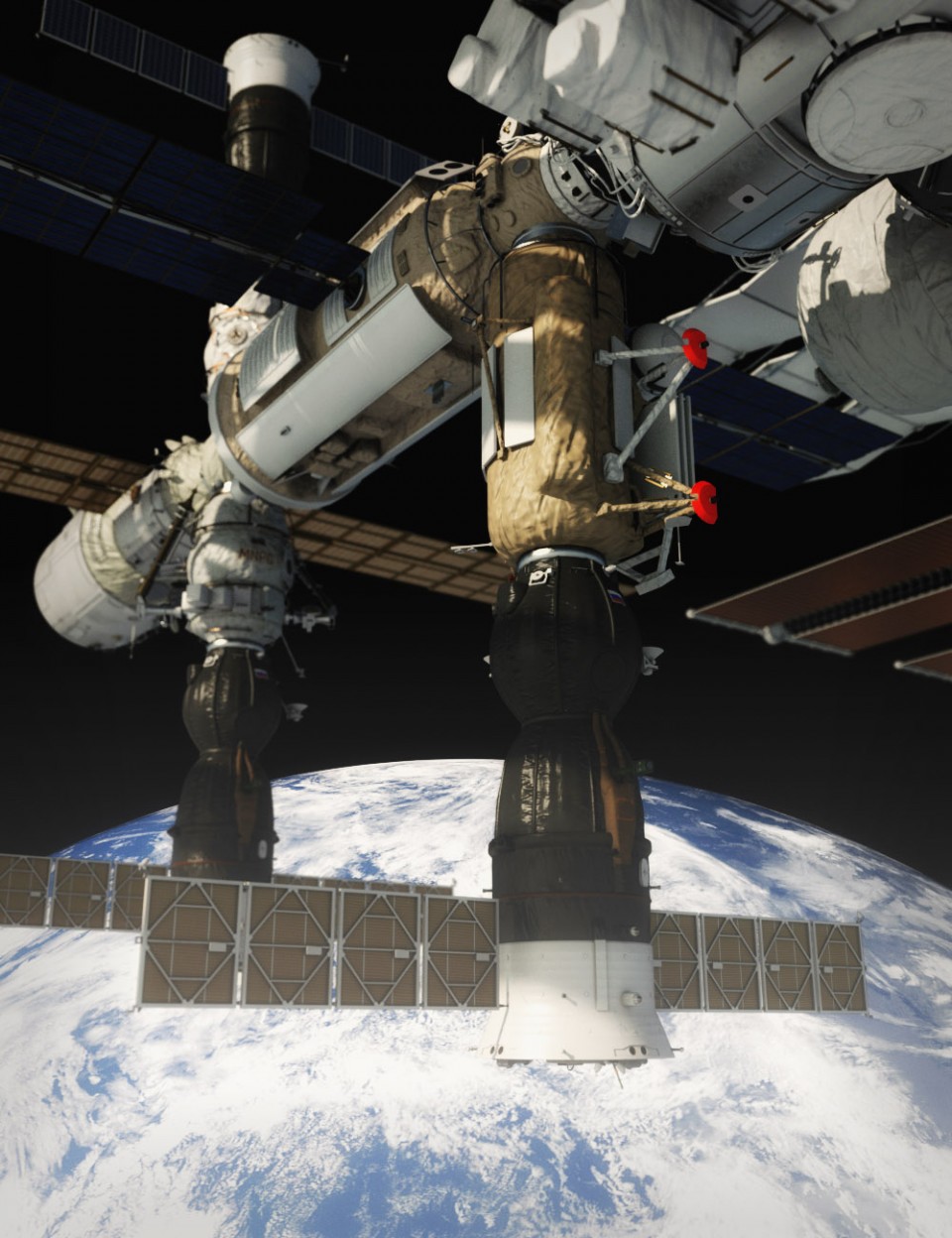 Soyuz Space Craft_DAZ3D下载站
