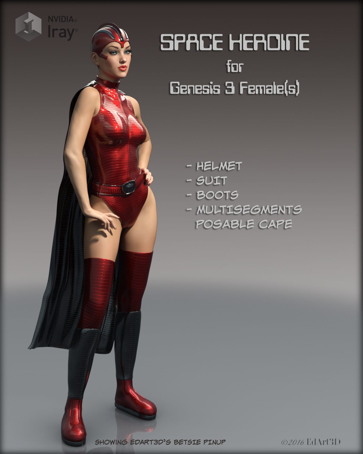 Space Heroine for Genesis 3 Female(s)_DAZ3DDL