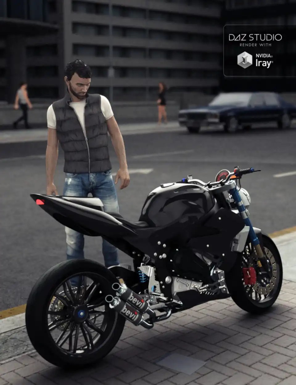 Street Bike Construction Kit_DAZ3DDL