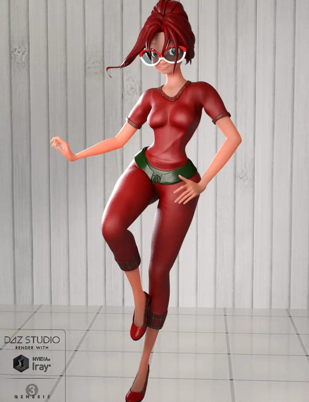 Streetwear for Genesis 3 Female(s)_DAZ3DDL
