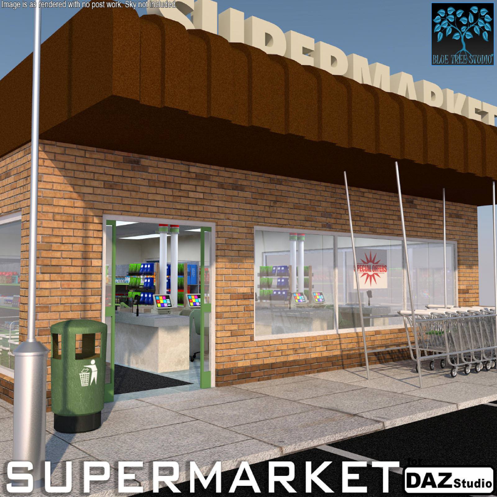 Supermarket for Daz Studio_DAZ3D下载站