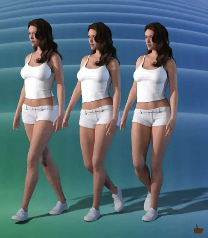 TC Sexy Walk Pack 3 Daz-Poser_DAZ3DDL