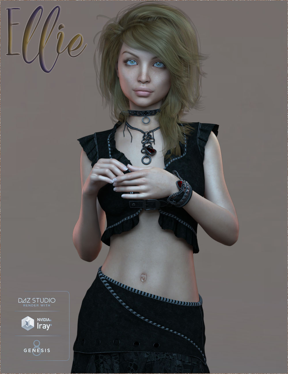 TDT-Ellie for Genesis 8 Female_DAZ3D下载站
