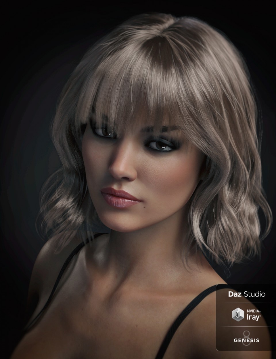 Taylor Hair For Genesis 8 Female(s)_DAZ3D下载站