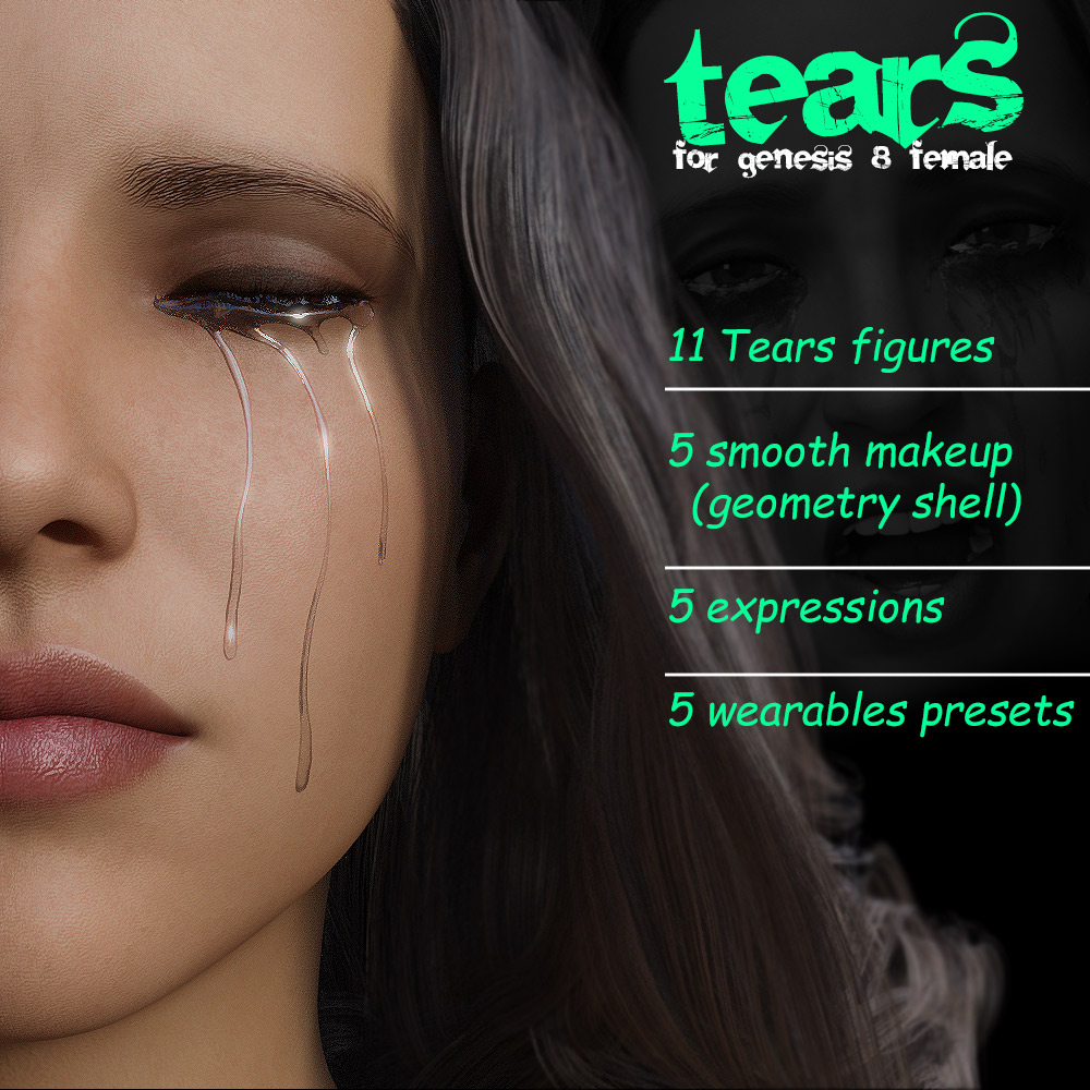 Tears for G8 Females_DAZ3DDL