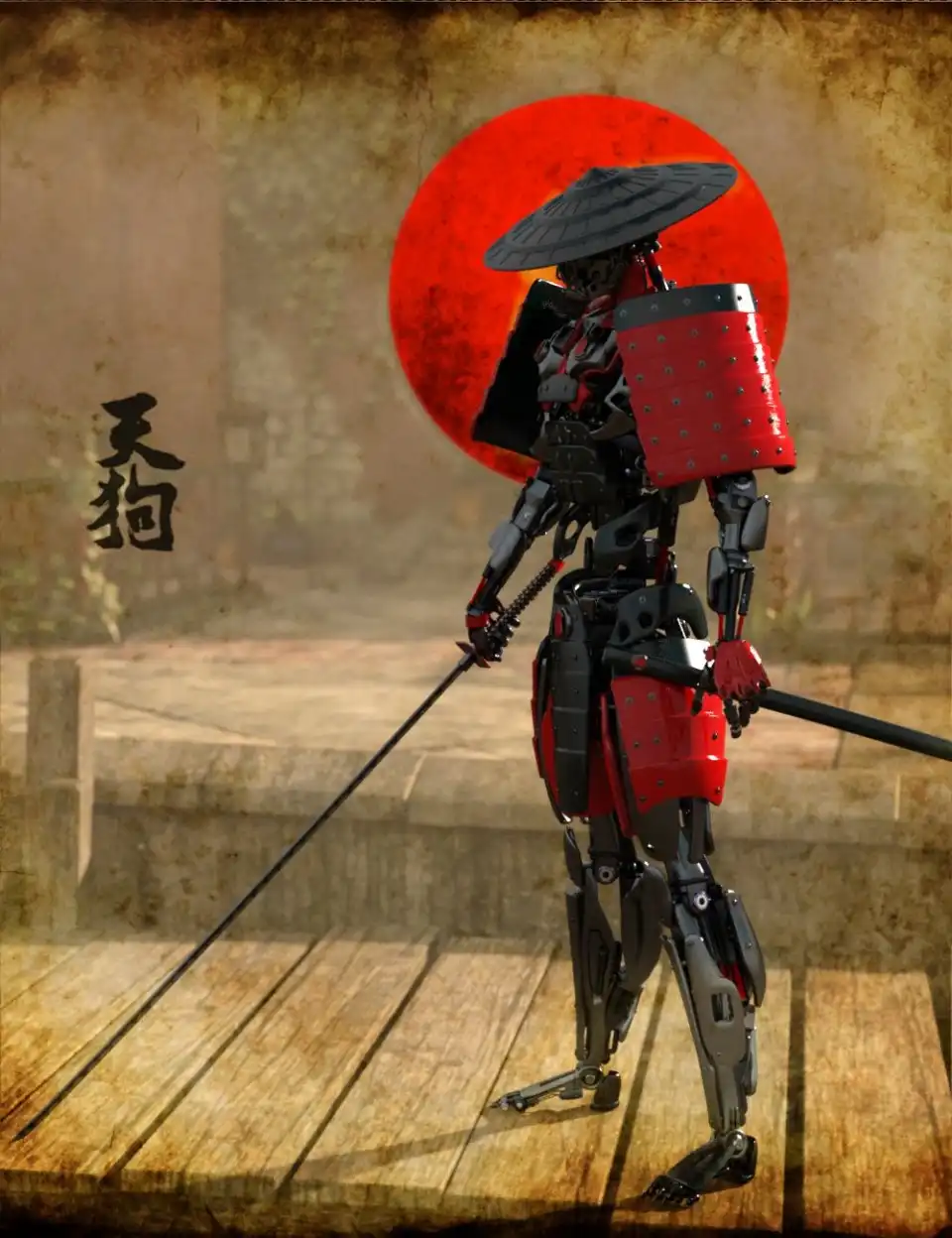 Tengu for Cyborg Generation 8_DAZ3DDL