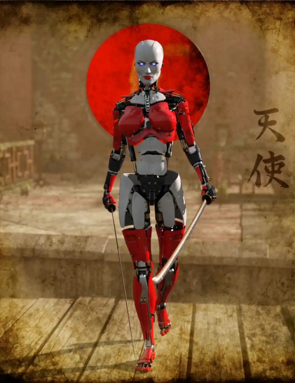 Tenshi for Cyborg Generation 8 Female_DAZ3DDL