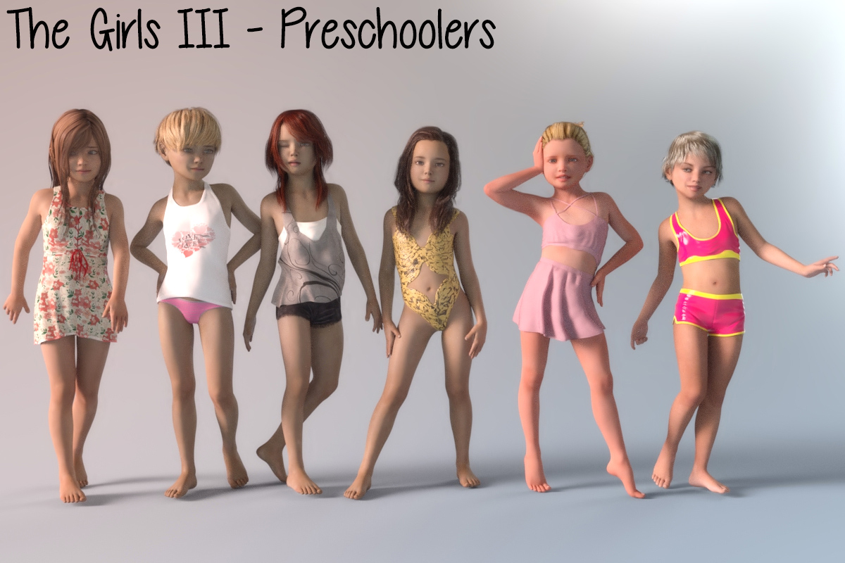 The Girls III – Preschoolers_DAZ3D下载站