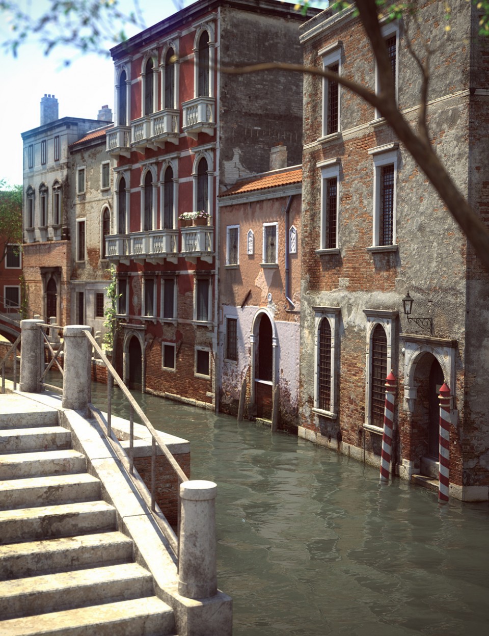 The Streets Of Venice_DAZ3D下载站