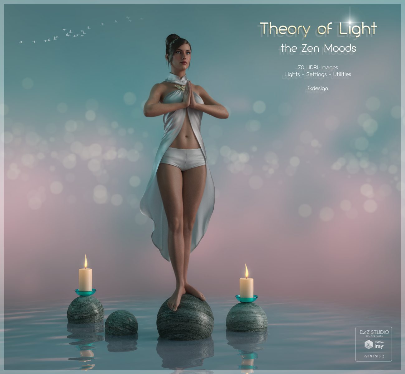 Theory of Light – Zen Moods Iray Lights and HDRIs_DAZ3D下载站
