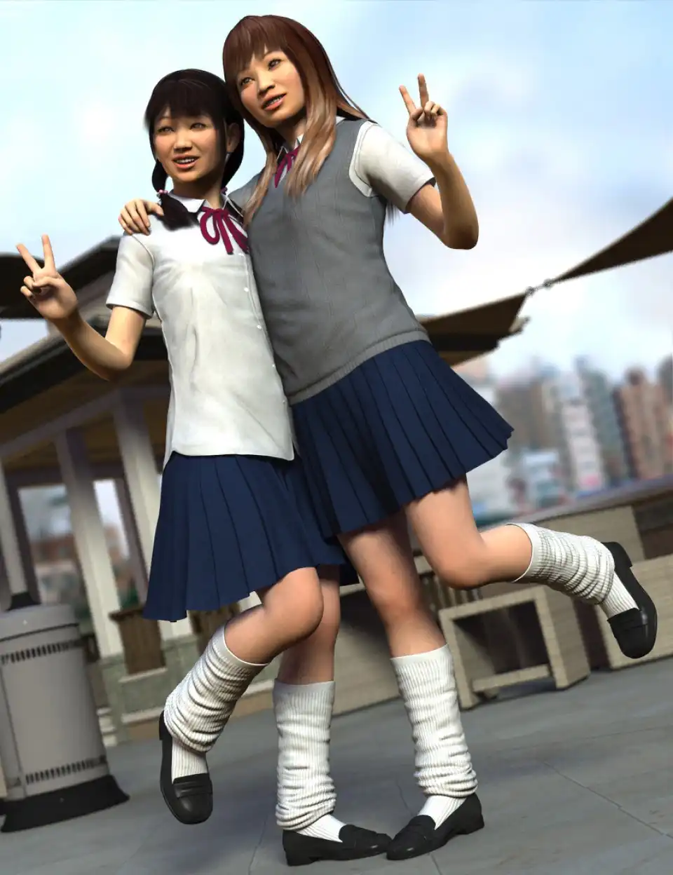 Time For School Asia for Genesis 2 Female(s)_DAZ3DDL