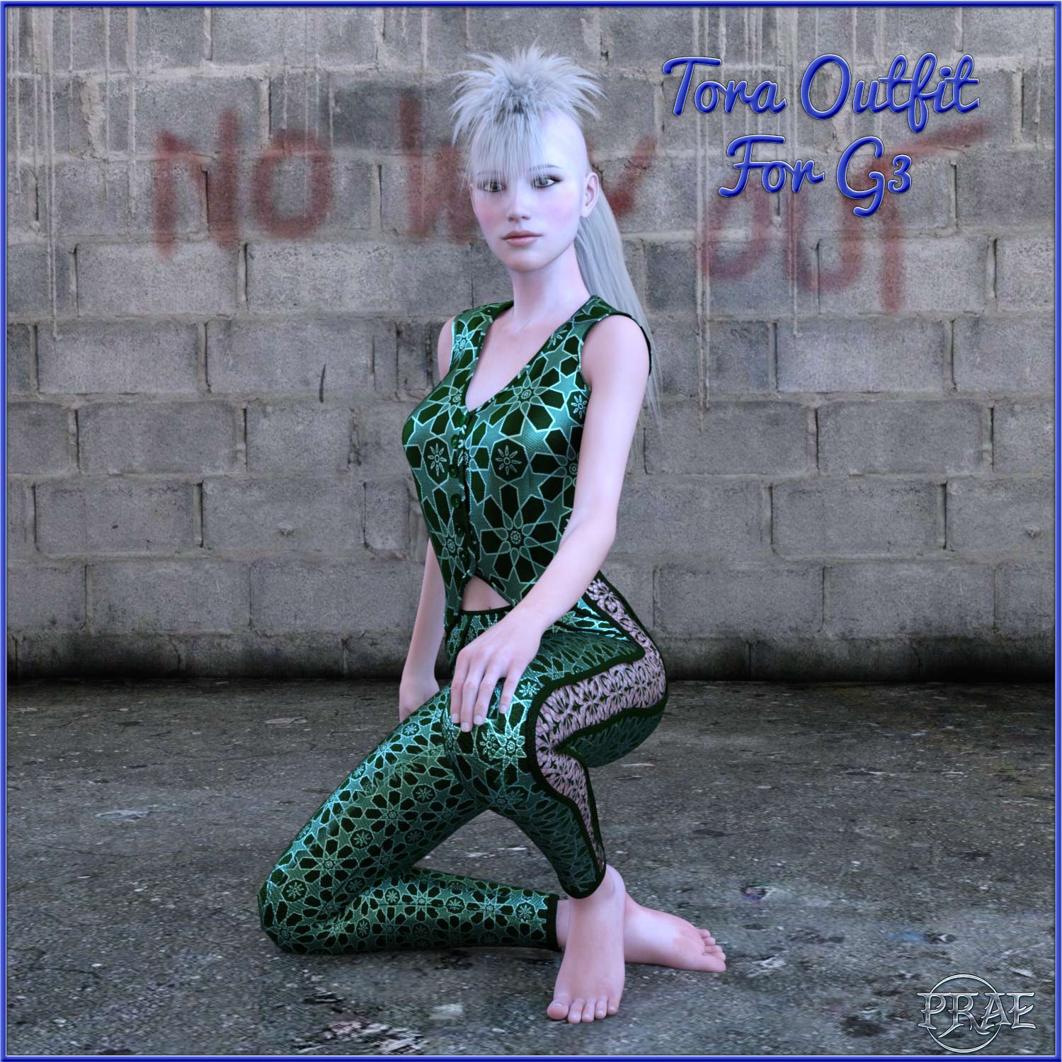 Tora Outfit for G3_DAZ3D下载站