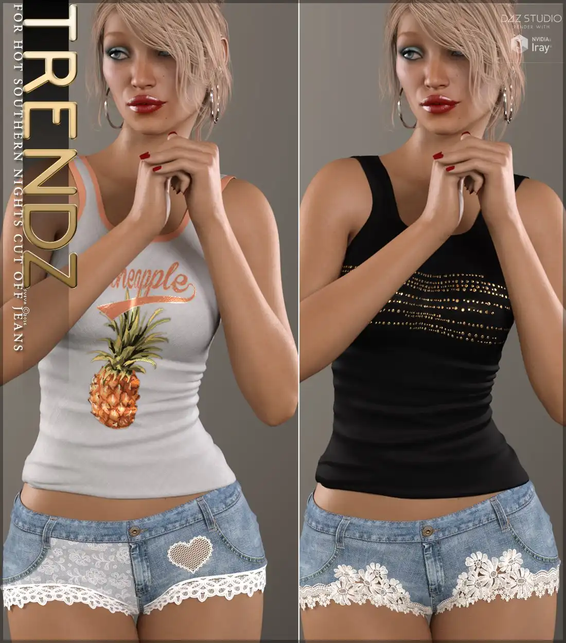 Trendz for Hot Southern Nights Cut Offs_DAZ3DDL