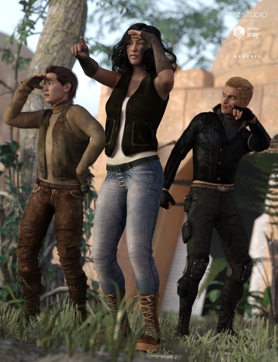 Trouble Brewing Poses_DAZ3DDL