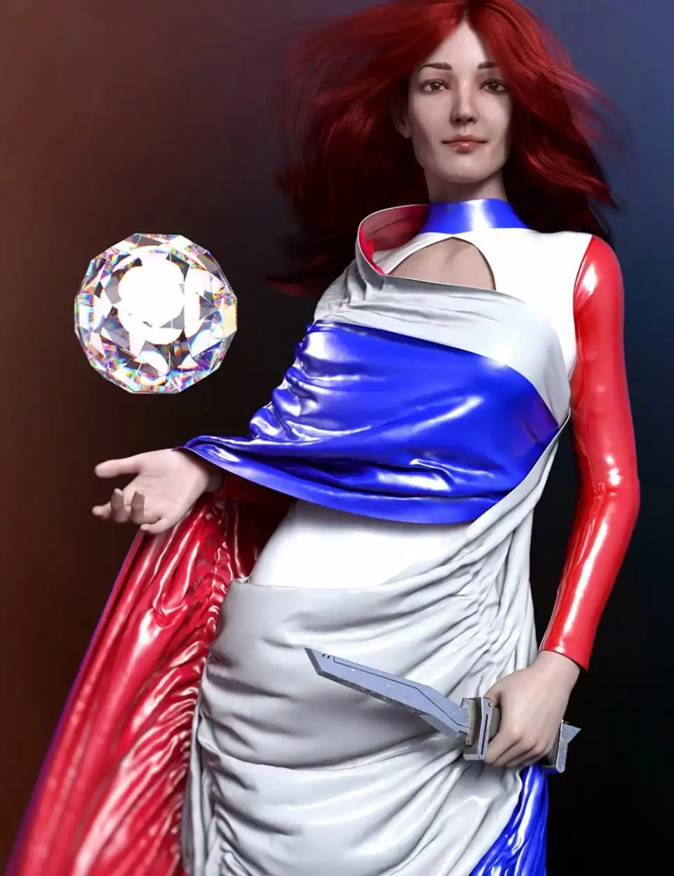 Uber + Iray Skin Tight: Shine_DAZ3D下载站