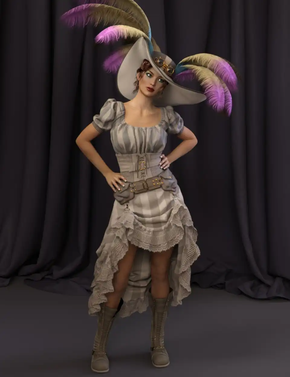 Watch My Charm for Genesis 3 Female(s)_DAZ3D下载站