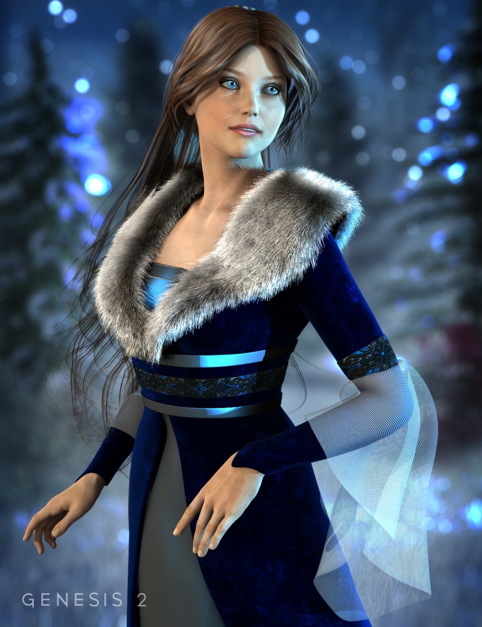 Winter Majesty for Genesis 2 Female(s)_DAZ3DDL