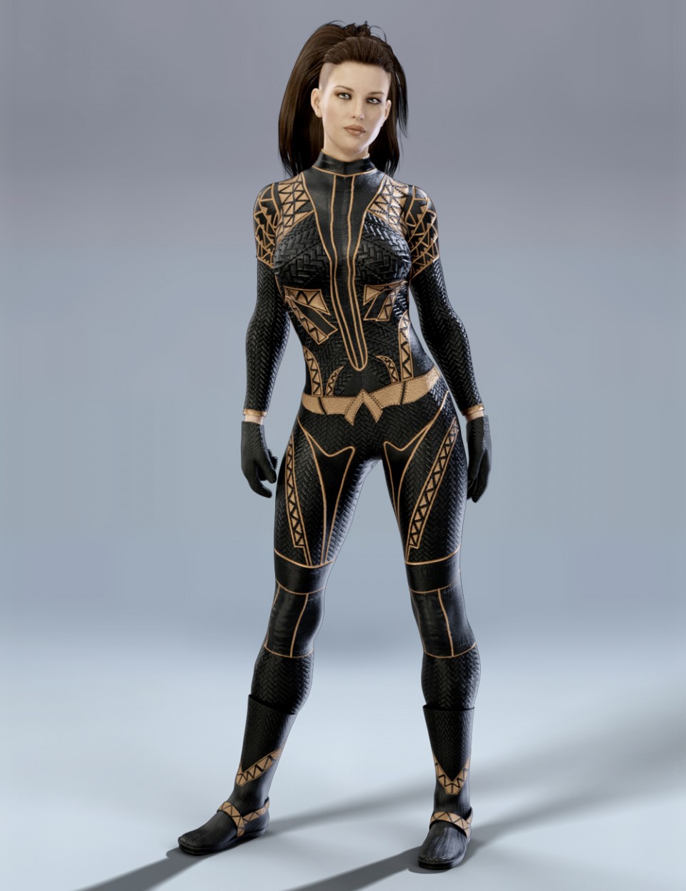 X-Fashion Sci Bodysuit 2 for Genesis 8 Female(s)_DAZ3D下载站