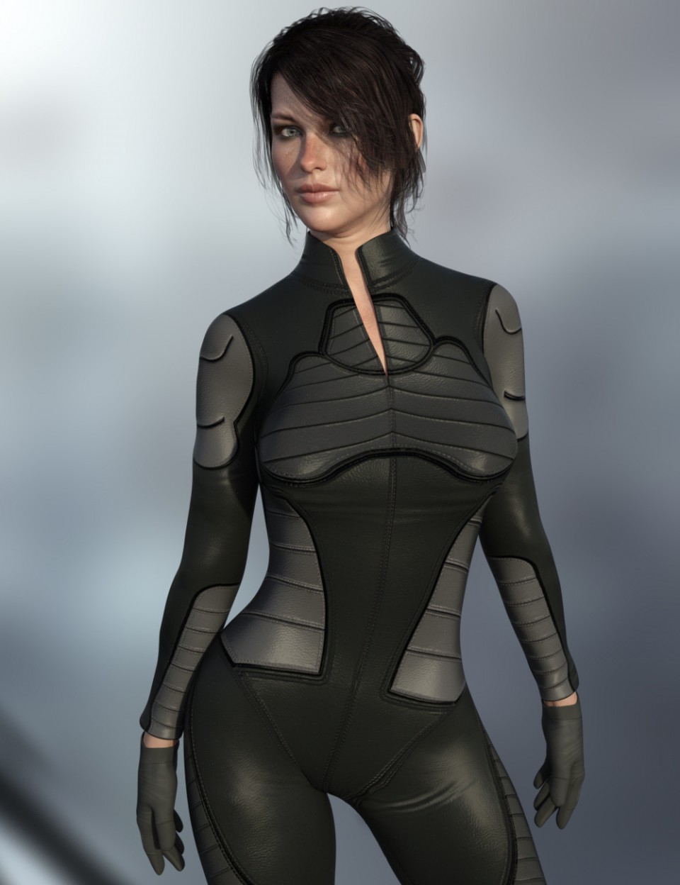 X-Fashion Sci Bodysuit 7 for Genesis 8 Female(s)_DAZ3D下载站