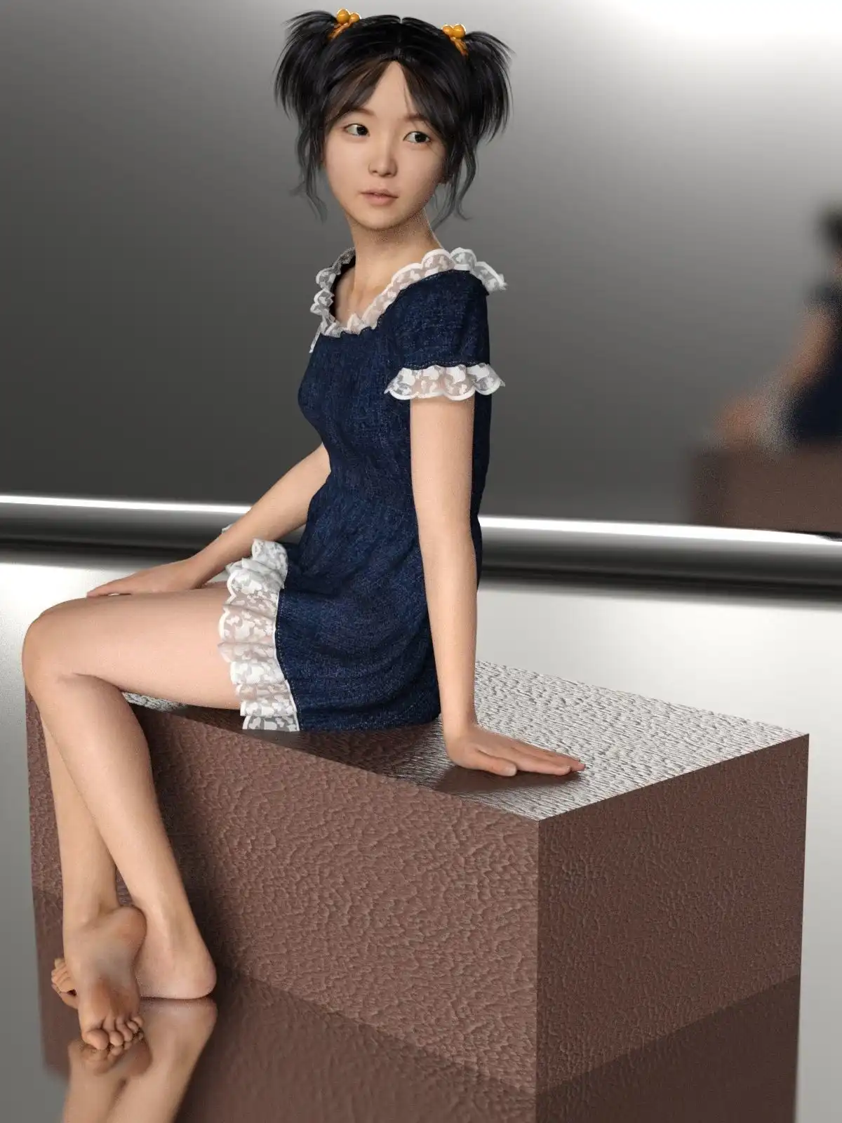 Xiao Mei For G8F_DAZ3D下载站